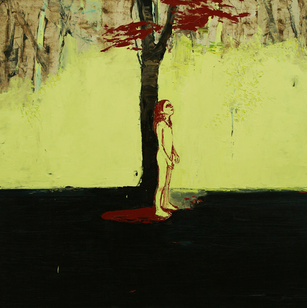 Tree Girl, 2006, Oil on canvas, 122 x 122cm