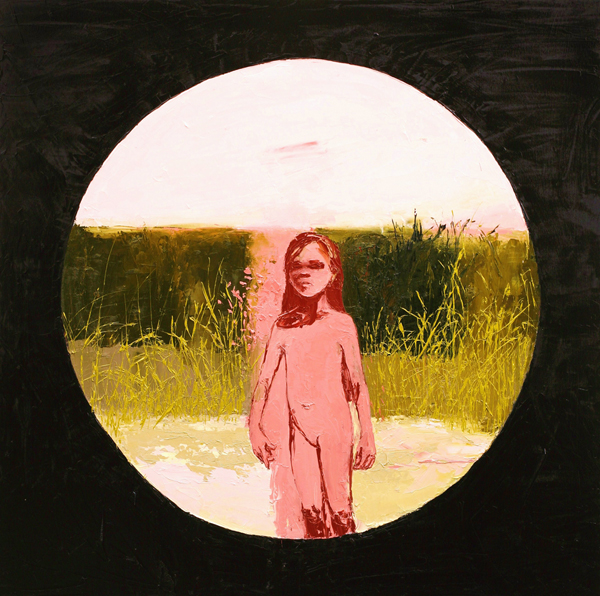 Twilight Girl, 2007, Oil on canvas, 122 x 122 cm